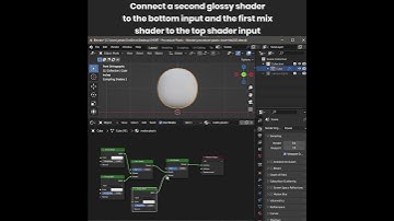 How to make a procedural matte plastic material in Blender [3.4] | Materials & Textures | #shorts