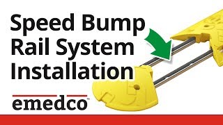 Seton Speed Bump Ground Rail Fixing System Installation Video | Emedco Video @emedco