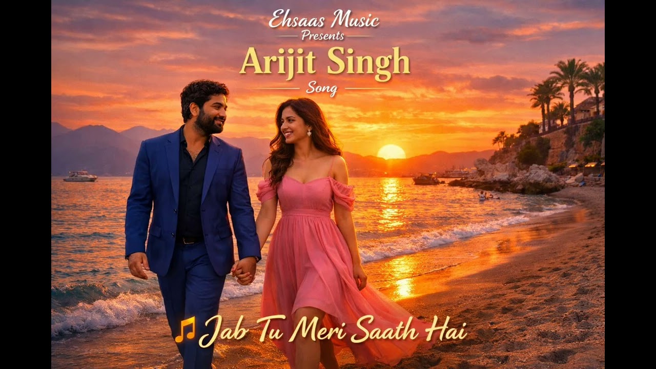 Jab Tu Meri Saath Hai | Arijit Singh | Hindi Vibe | New Romantic song2026| Bollywwod song⚘️Love song