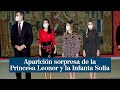 Aparición sorpresa de la Princesa Leonor y la Infanta Sofía