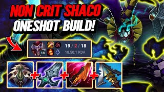 Non Crit (+ Collector) Shaco Oneshot Build! [League of Legends] Full Gameplay - Infernal Shaco