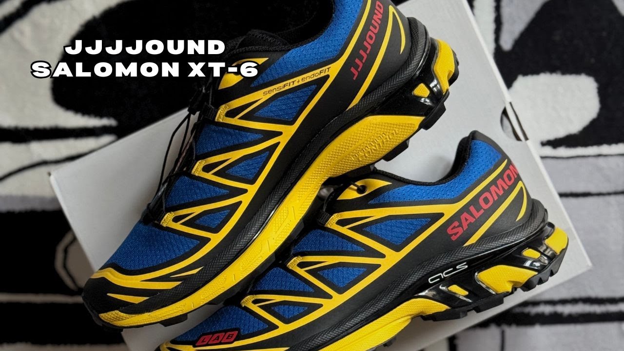 靴 Salomon XT-6 JJJJound 26cm JJJJound Salomon XT-6 - Black