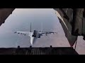 Crazy Russian Skilled Pilot Of The Sukhoi Su-30 Near Ilyushin IL-76