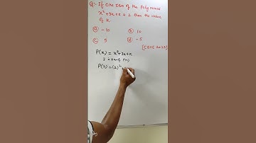 Class 10 Maths Polynomial(2023) #cbsepreviousyearquestion #ytshort #cbse #maths #pyq #class10maths