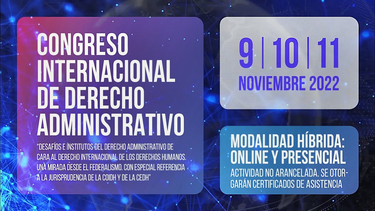 CONGRESO INTERNACIONAL DE DERECHO ADMINISTRATIVO Y ABOGACÍA PÚBLICA ...