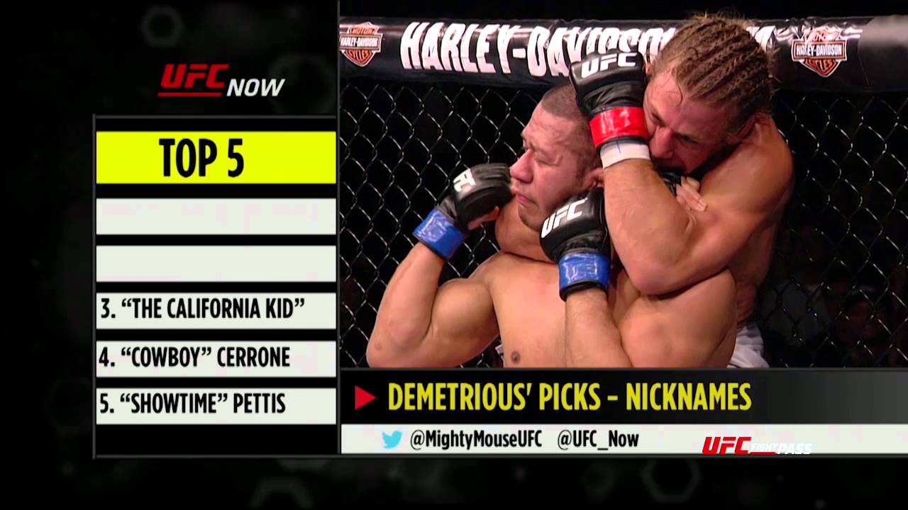 UFC Now Ep 305 Top 5 Nicknames YouTube UFC Now Ep 305 Top 5 Nicknames YouTube