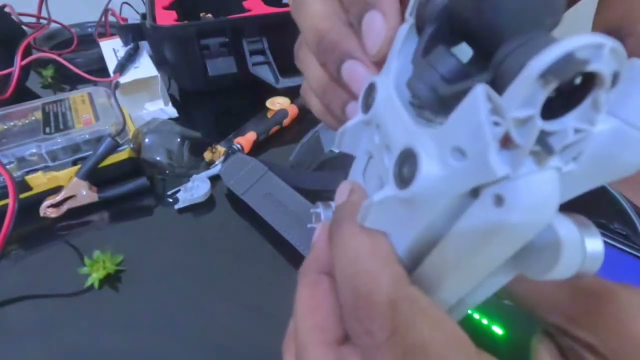 Drone Mini 2 pro Camara Gimbal Fixing 