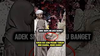 Download Lagu Aksi Lucu Adek Kecil Agas Gus Azmi dan Ning Khansa Pegangan Tangan #shorts MP3