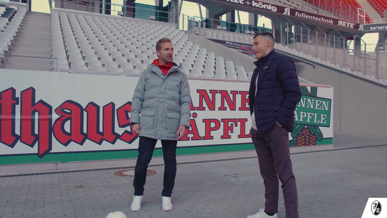 Platzrunde mit Maximilian Eggestein