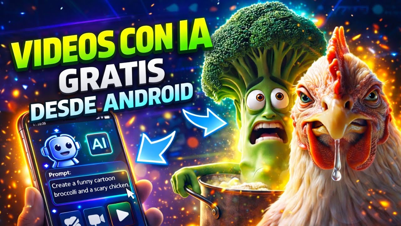 COMO Crear VIDEOS ANIMADOS con IA (100% GRATIS) Inteligencia Artificial ...