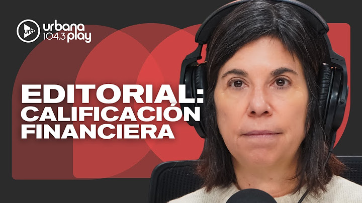 Editorial de María O'Donnell: Argentina deberá esperar para volver a ser "emergente" #DeAcáEnMás