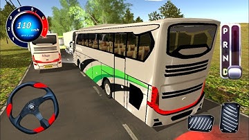 IDBS Bus Lintas Sumatera Game || City Best Bus Driving 3D Games - Android Gameplay