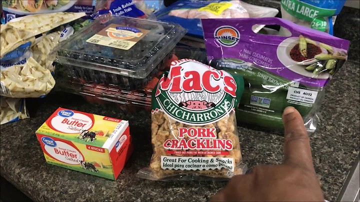 Weekly KETO Grocery Haul & Meal Plan  ||  Shopped Walmart and Harris Teeter  ||  August 15