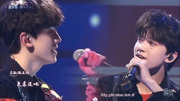 [Vietsub][TF gia tộc F3] Lại gần《靠近》- Tả Hàng, Trần Thiên Nhuận|Nhạc hội năm mới 2023|TF家族2023新年音乐会