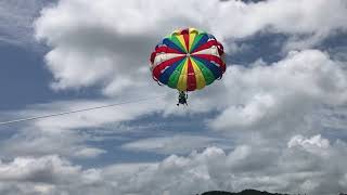 Paragliding In Langkawi - My First Adventure - Malaysia - Flying above the sea