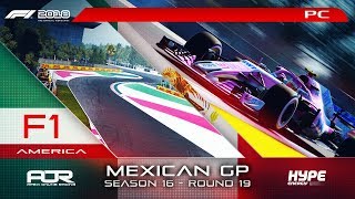 F1 2018 | AOR Hype Energy F1 Americas League | PC | S1 | R19: Mexican GP screenshot 4