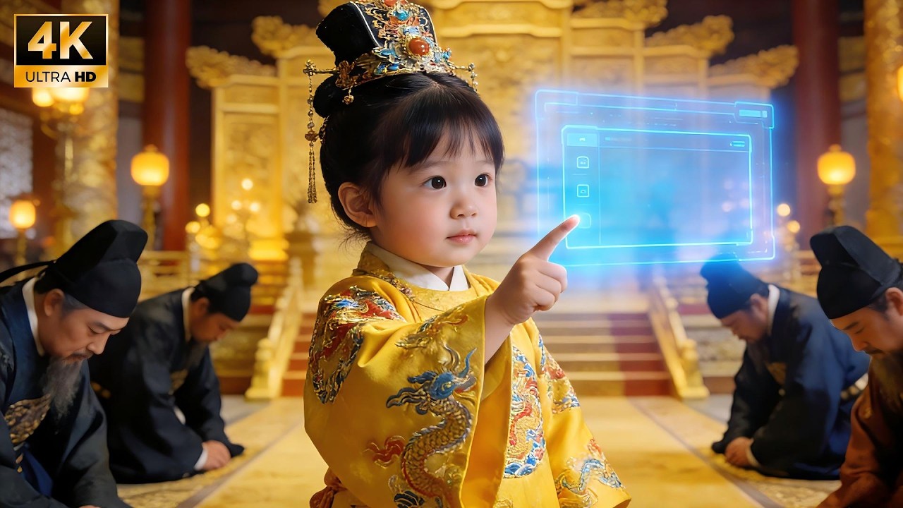 3歳の女の子、システムと契約！乳飲み子の頃から父の難題を解決するのを手伝い、幼いながらに皇帝になりたがっている！​#ショートドラマ #短編ドラマ