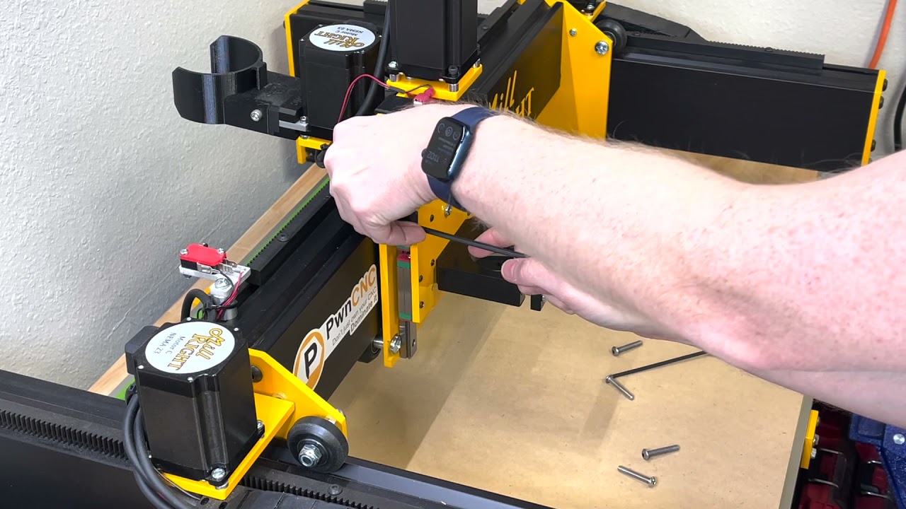 【THE MOZZ】Meg Pattern Setup Installing Z-Independent bracketing onto MillRight's Mega V