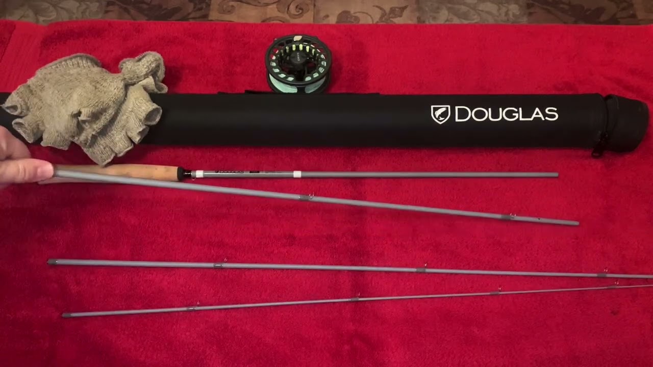 Douglas Era fly rod, grey is the new black or brown even green. 