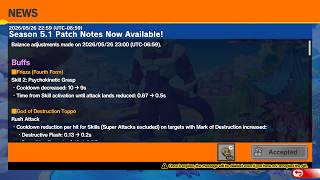 LMAOOO THIS PATCH IS SO FUNNY! Dragon Ball Gekishin Squadra Season 5.1 Patch Notes