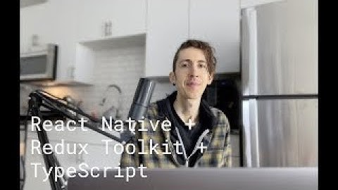 React Native + Redux Toolkit + Typescript: Network Call