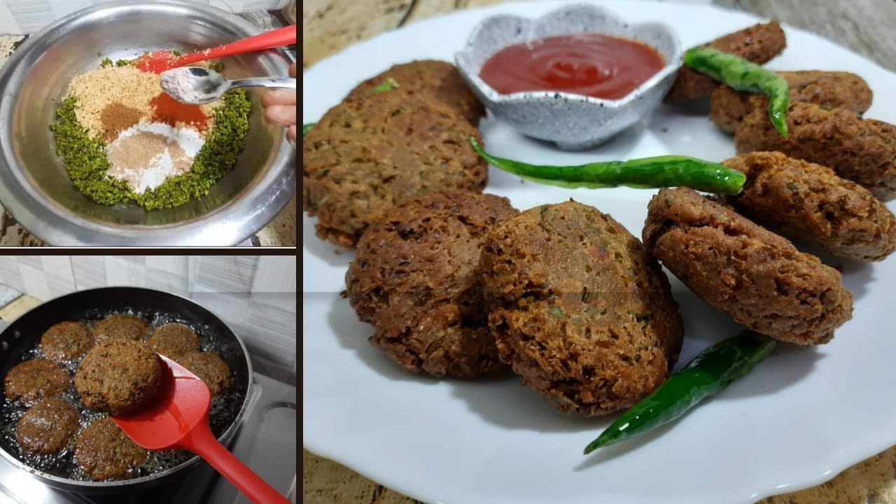 Winter Special Green Peas Cutlet Street Style Cutlet Recipe