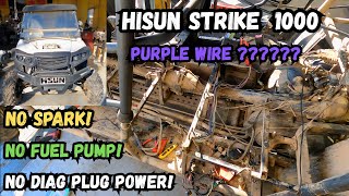 Hisun Strike, No Spark, No Fuel Pump, NO Diag Plug Power.