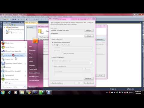 VB.net to sql connectivity using data grid view -HD