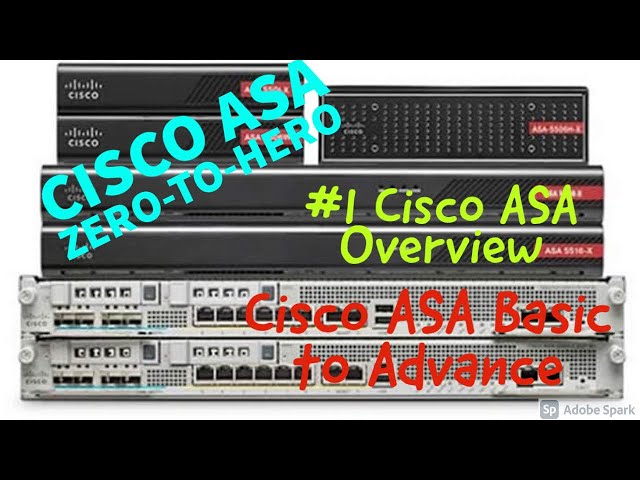 Cisco ASA Training Zero to Hero | Overview Lesson #1 | 1K Special