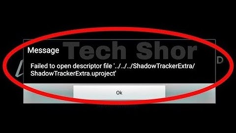 Pubg Mobile Fix Failed to Description file error | Failed to description file error in Pubg