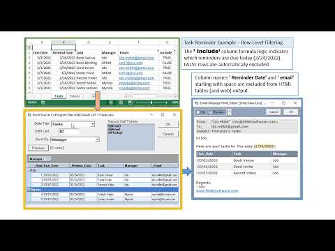 Email From Excel