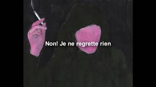 Édith Piaf - Non! Je ne regrette rien (lyrics)