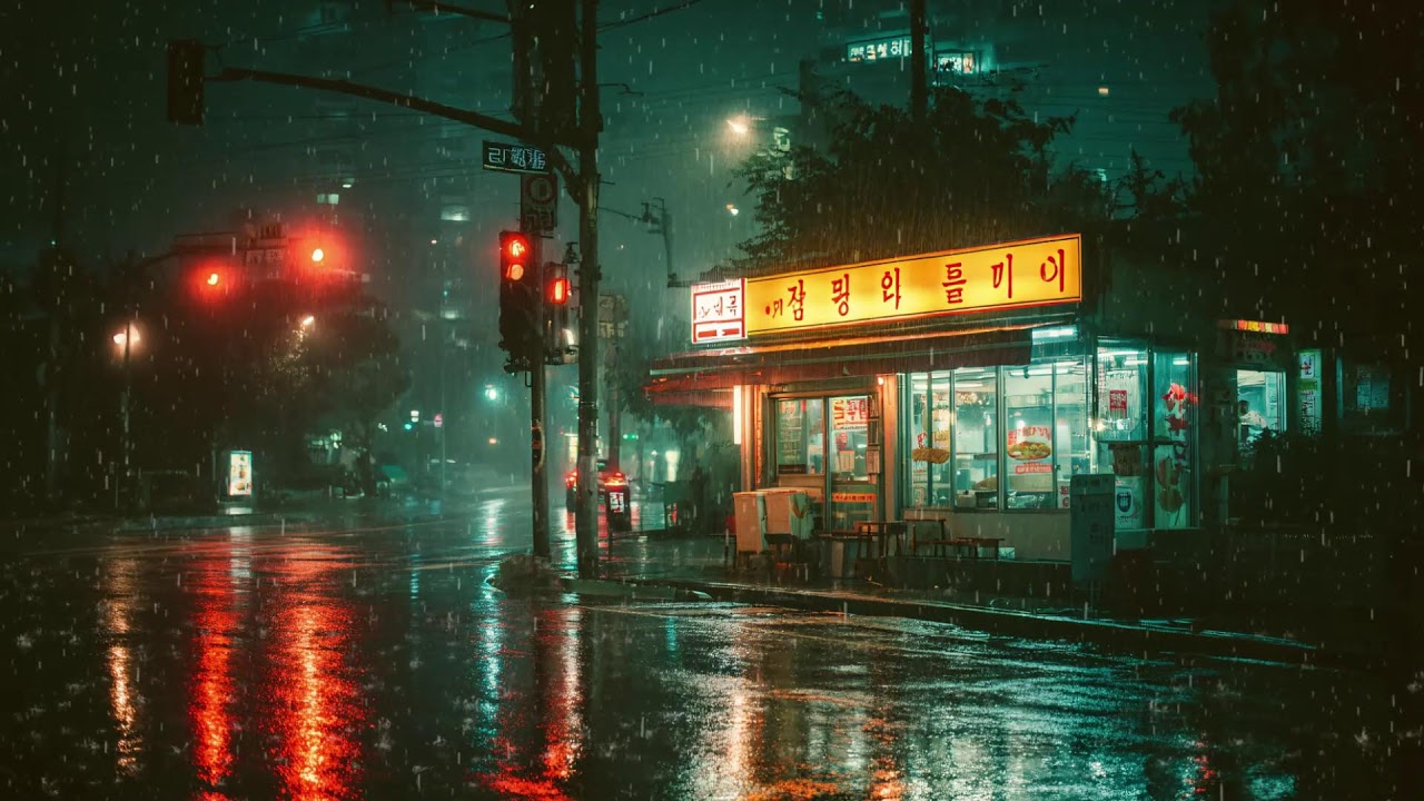 Dreamy Kyoto Rainwalk 🌧️ Lofi Music for Relaxing & Studying