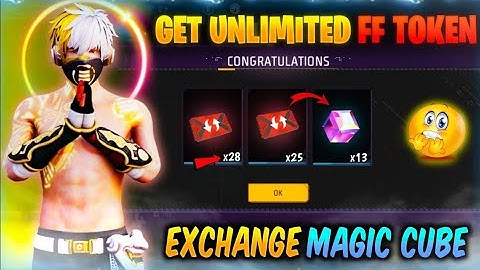 How To Get Unlimited FF Token In Free Fire | Exchange Magic Cube In FF Token Store 🧐