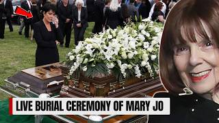 Mary Jo 'MJ' Shannon Burial Service |  Kris Jenner Gets Emotional 💔