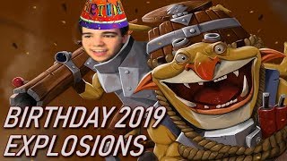 Birthday Explosions 2019 Edition - Techies Dota 2