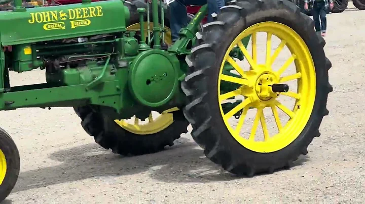2449 - JOHN DEERE B UNSTYLED (SN# 36983)-TO SELL AUG 29, 2025-42nd ANNUAL LABOR DAY AUCTION