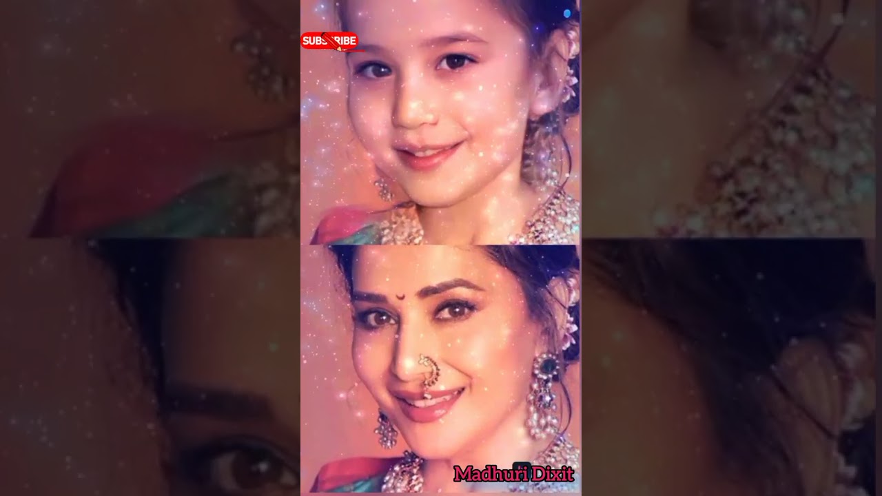Madhuri Dixit young to child journey ❤️❤️ 