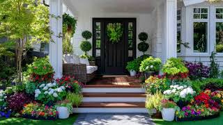 13 Front Porch and Garden Ideas That Make Your Home Entrance Feel Warm and Well Designed