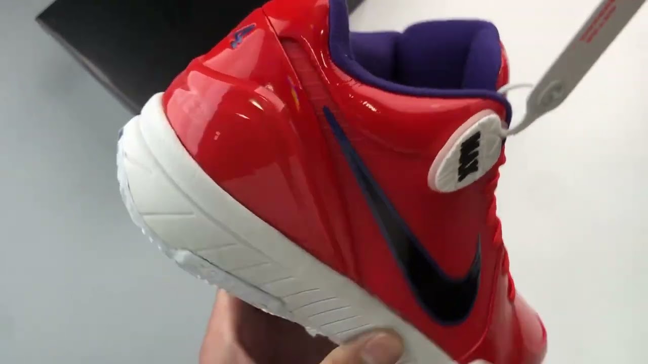 Undefeated x Nike Kobe 4 Protro Suns Team Orange  CQ3869-800