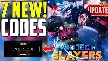 ⚠️ACTIVE!💥[CODES]⚠️PROJECT SLAYER CODES - CODES FOR PROJECT SLAYER - ROBLOX PROJECT SLAYERS CODES