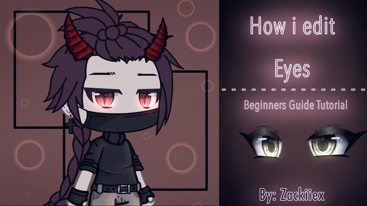 How To Make Gacha Eyes 11 Steps With Pictures Wikihow