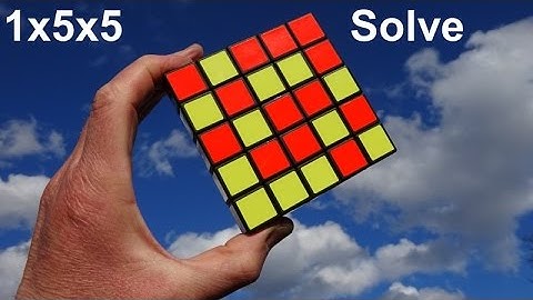 Solving my Impossible 1x5x5 Cuboid (AKA Tony Fisher