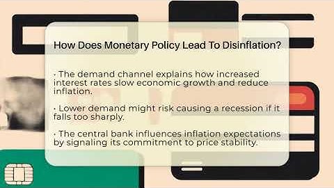 How Does Monetary Policy Lead To Disinflation? - Inflation Insight Channel