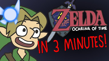 The Legend of Zelda Ocarina of Time in 3 Minutes! | ArcadeCloud