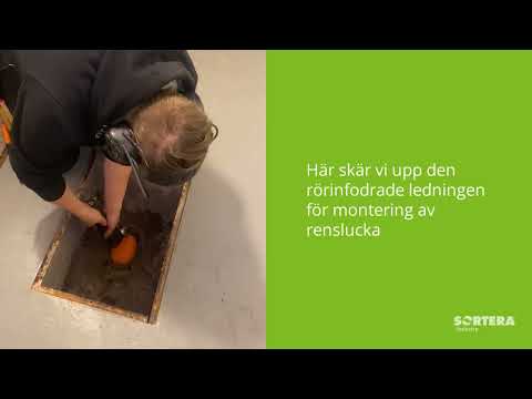 Rörinfodring och fräsning hos BRF Sundsvallshus nr 2.