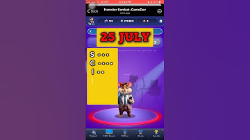 Hamster kombat daily cipher code today 25 Jul I hamster kombat july 25 #ciphercodes #hamsterkombat