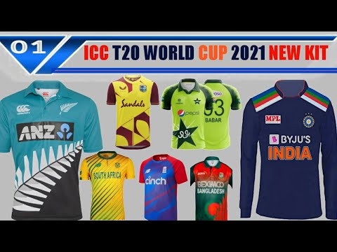 All team new Jersey For T20 world cup 2021 | All team new kit | pak new ...