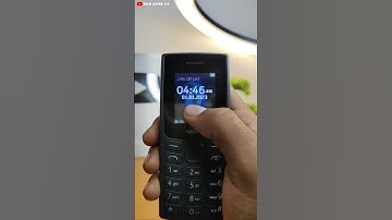 Nokia 105 Time And Date Show Keise Kare | Time And Date Don