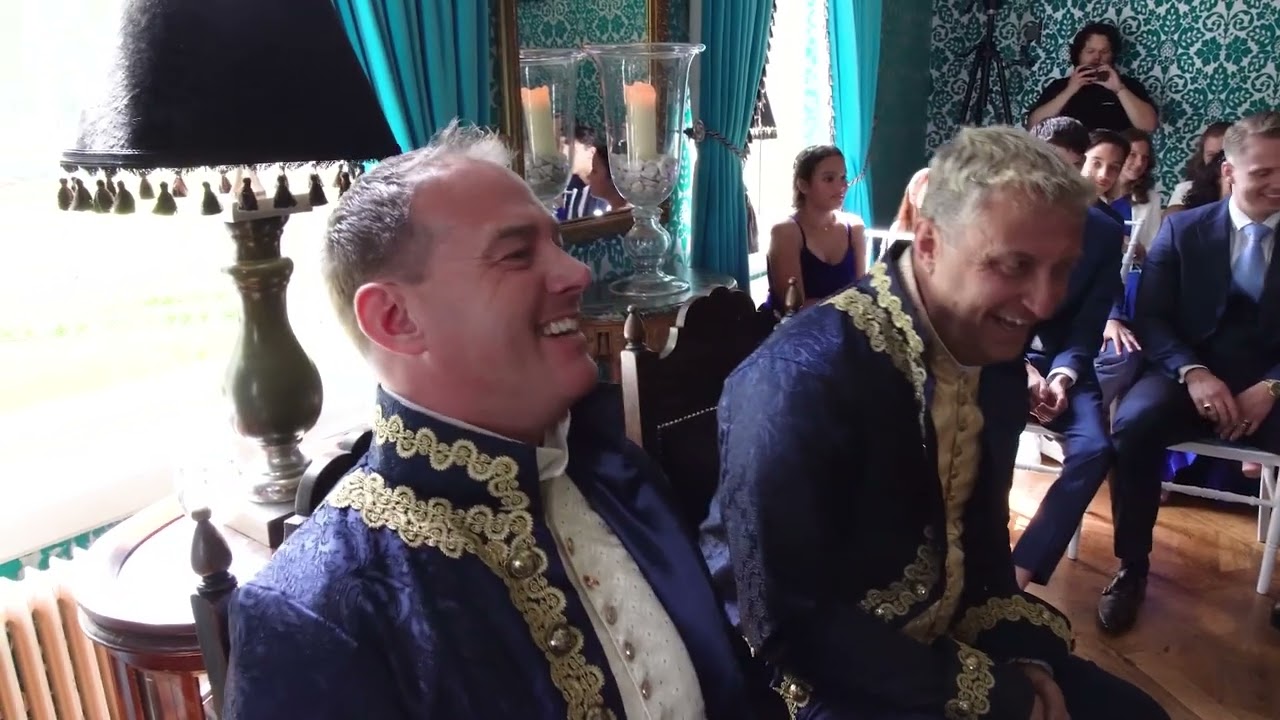 Volledige ceremonie Marcel en Peter door Christel de Laat